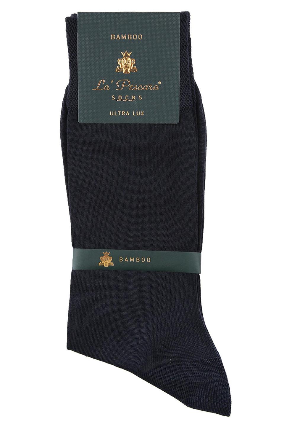 LaPescara Ultra Lüks Karışık 8li Bambu Klasik Erkek Çorap Set CRP185