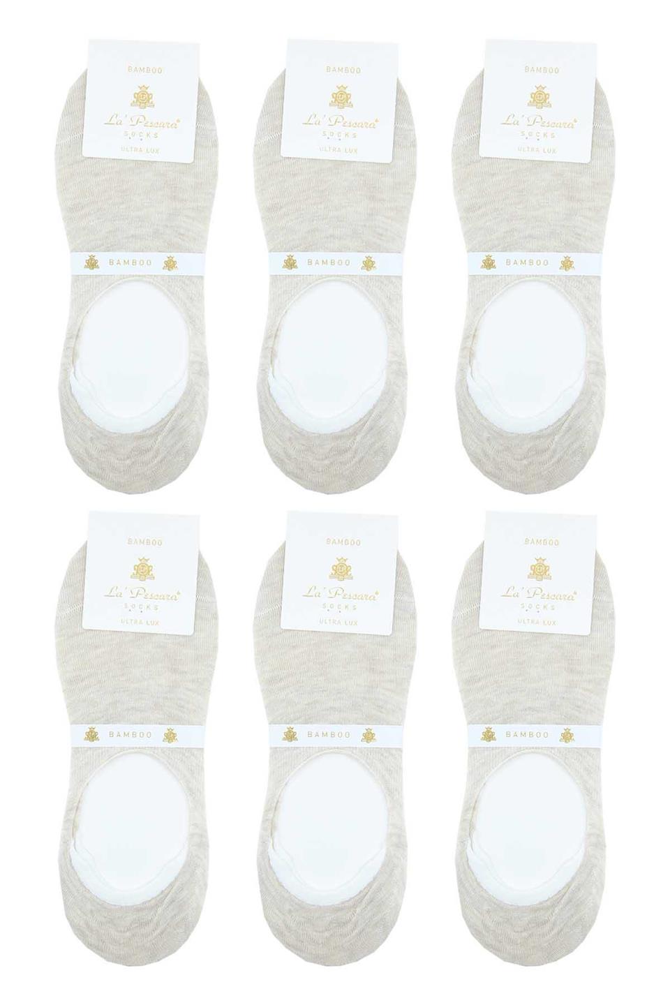 Latte Ultra Lüks Görünmez 6lı Bambu Erkek Çorap CRP369