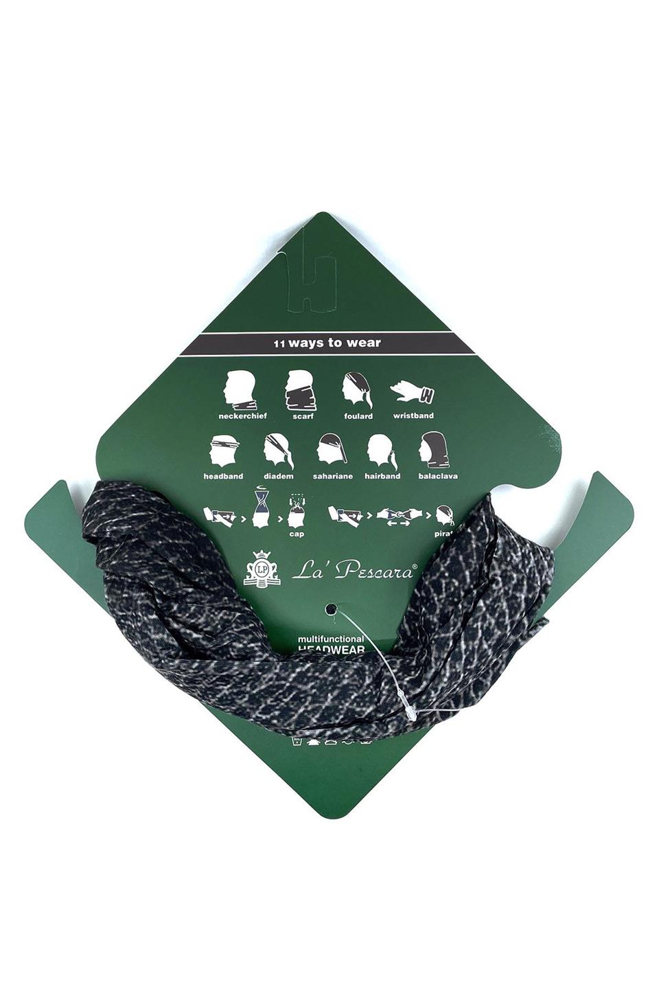 Leopard Gri Bandana BND68