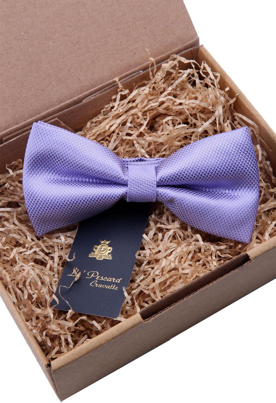 Lila Kendinden Desenli Papyon P480