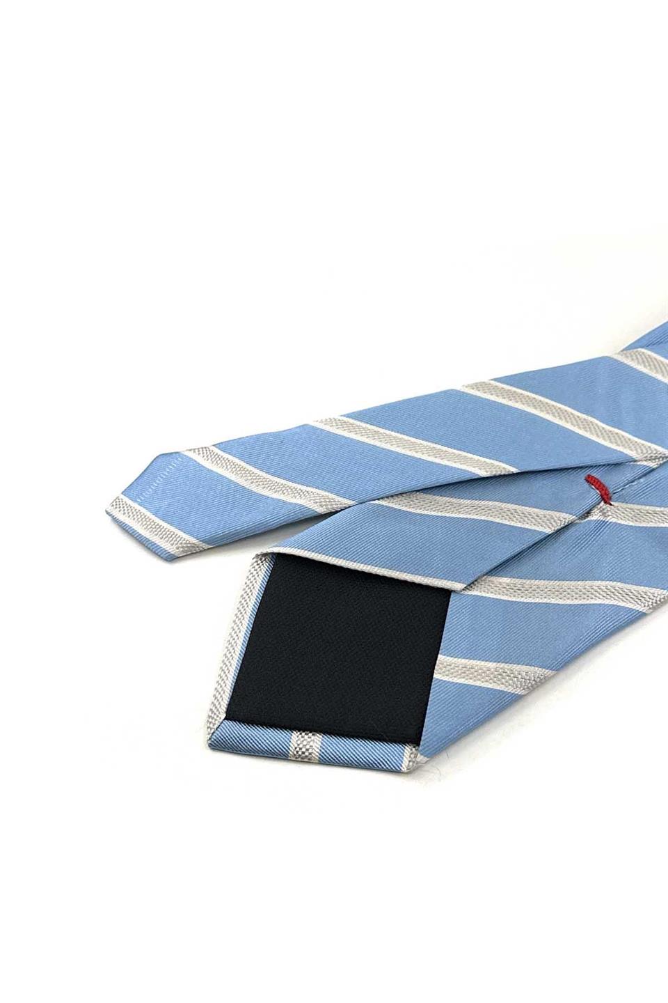 Marteto Style Mavi İtalyan İpek Kravat İK2111