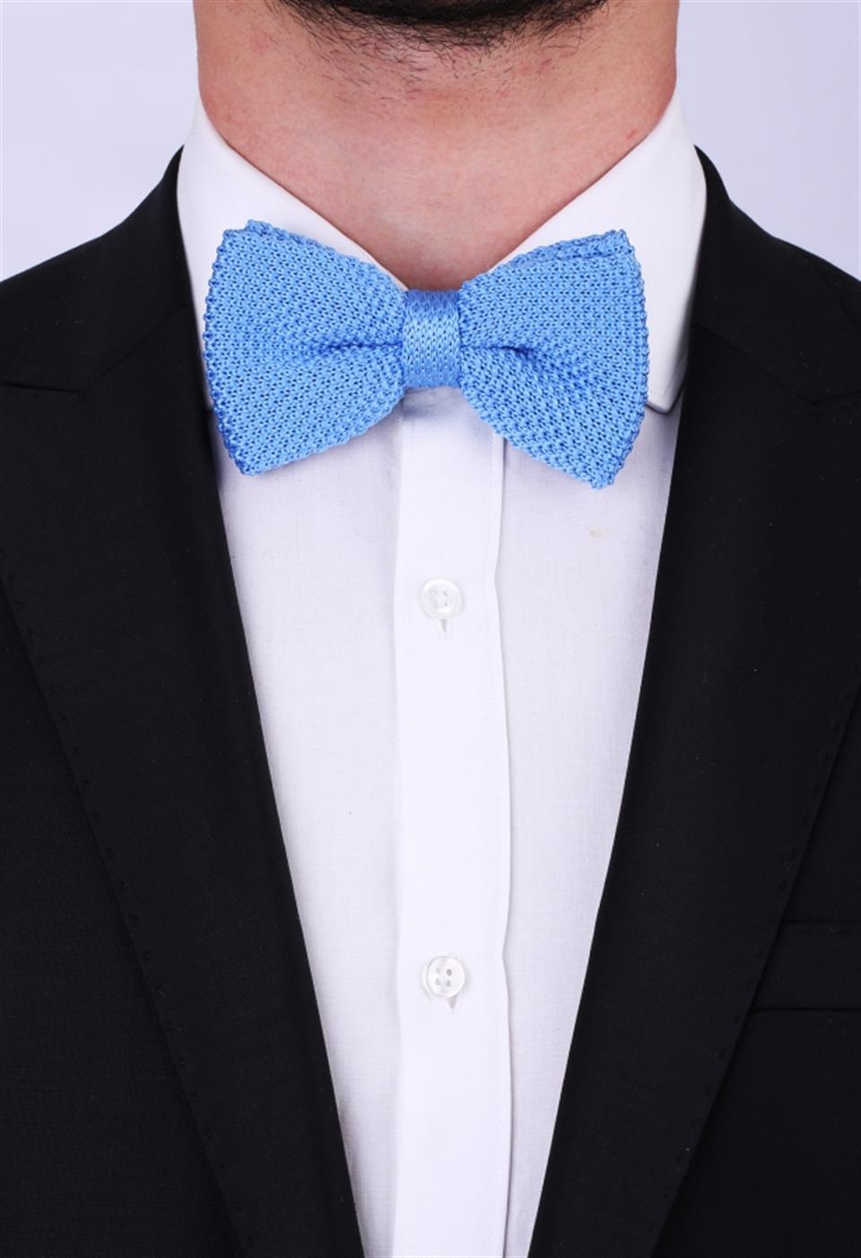 Mavi Örgü Papyon ÖR20