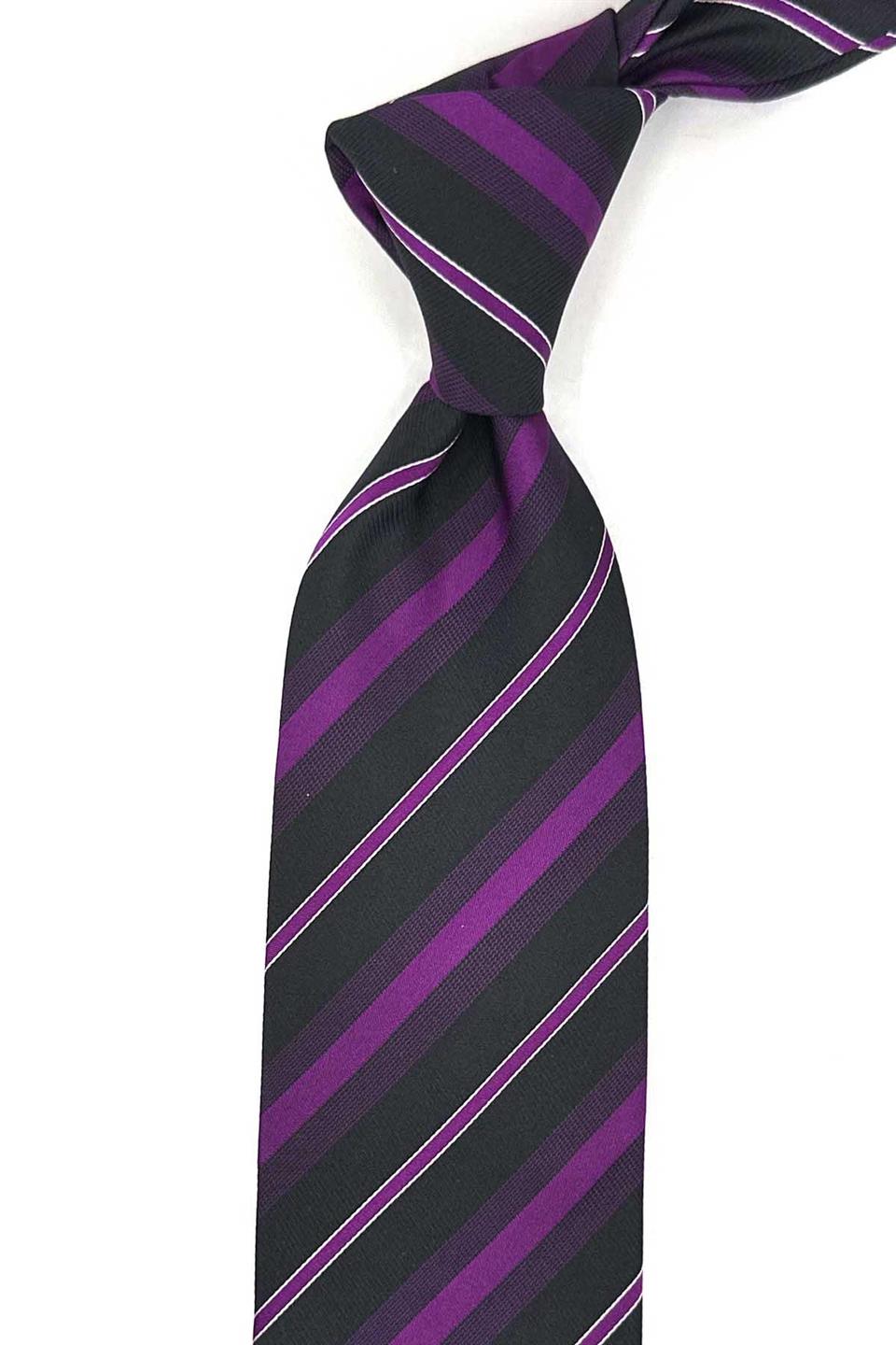 Molini Style Siyah İtalyan İpek Kravat İK2100