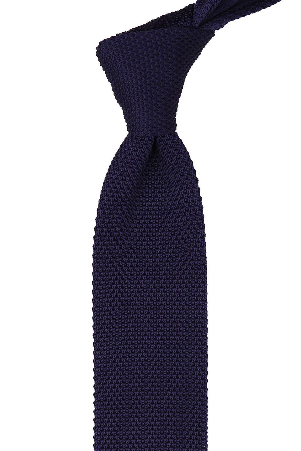 Mor Düz Örgü Kravat 8093