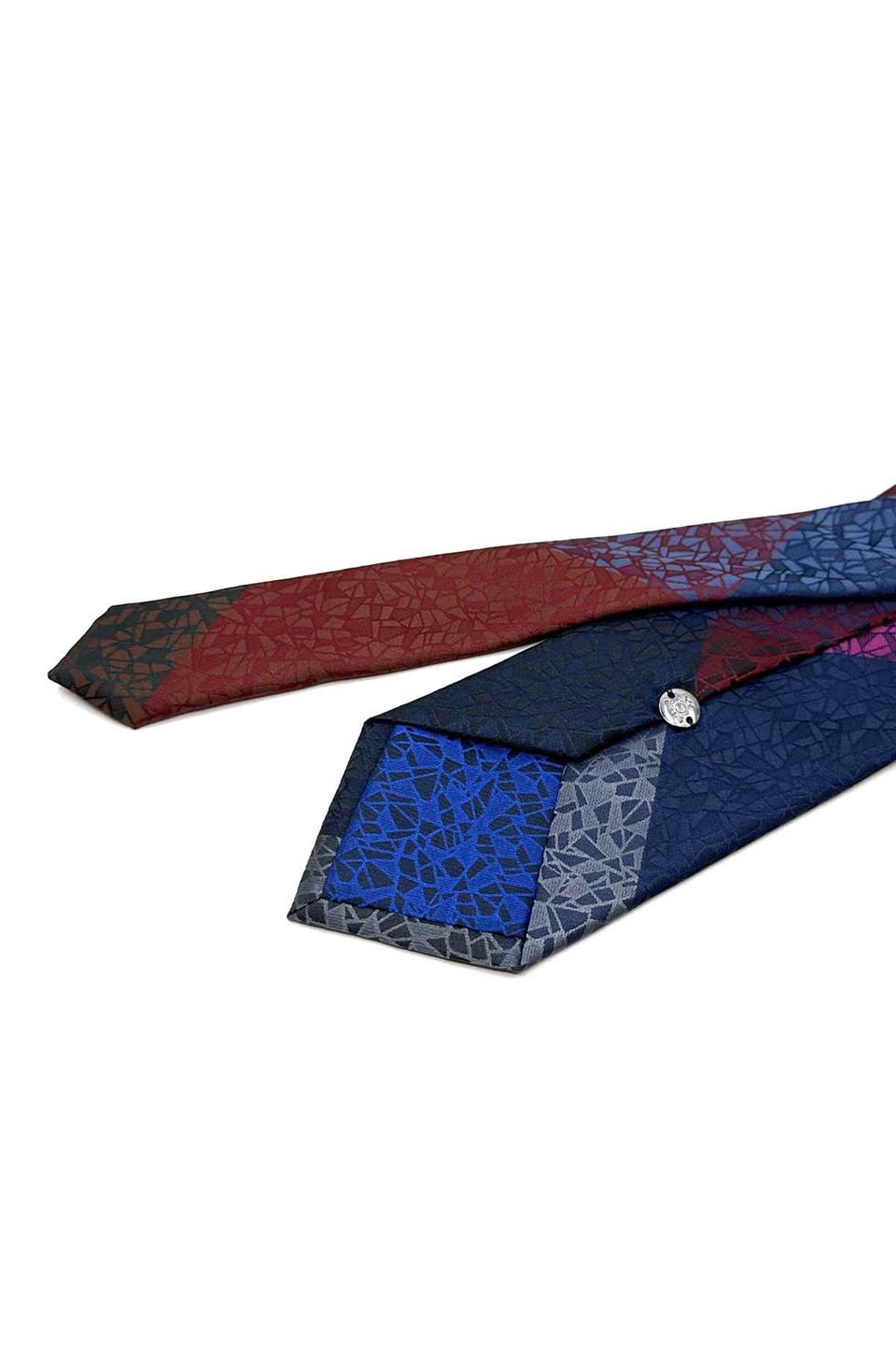 Motif Desen Çok Renkli Patchwork Klasik Kravat KK12775