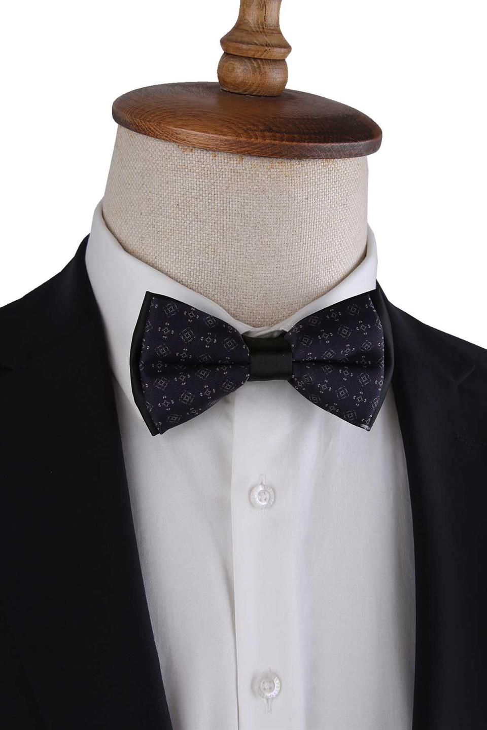 Mürdüm Küçük Desen Papyon P1983