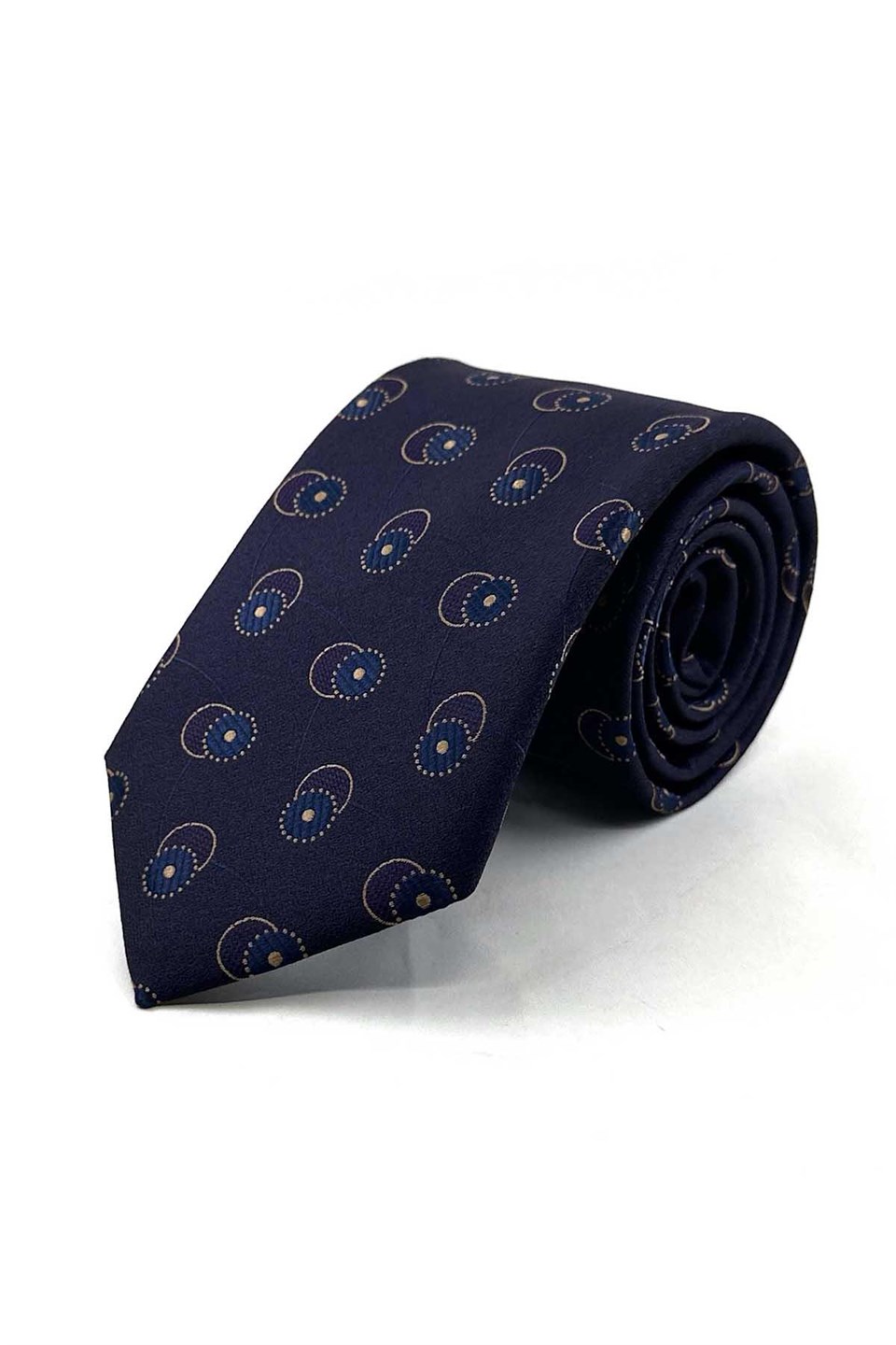 Mürdüm Motif Desen Mendilli Klasik Kravat KK13979