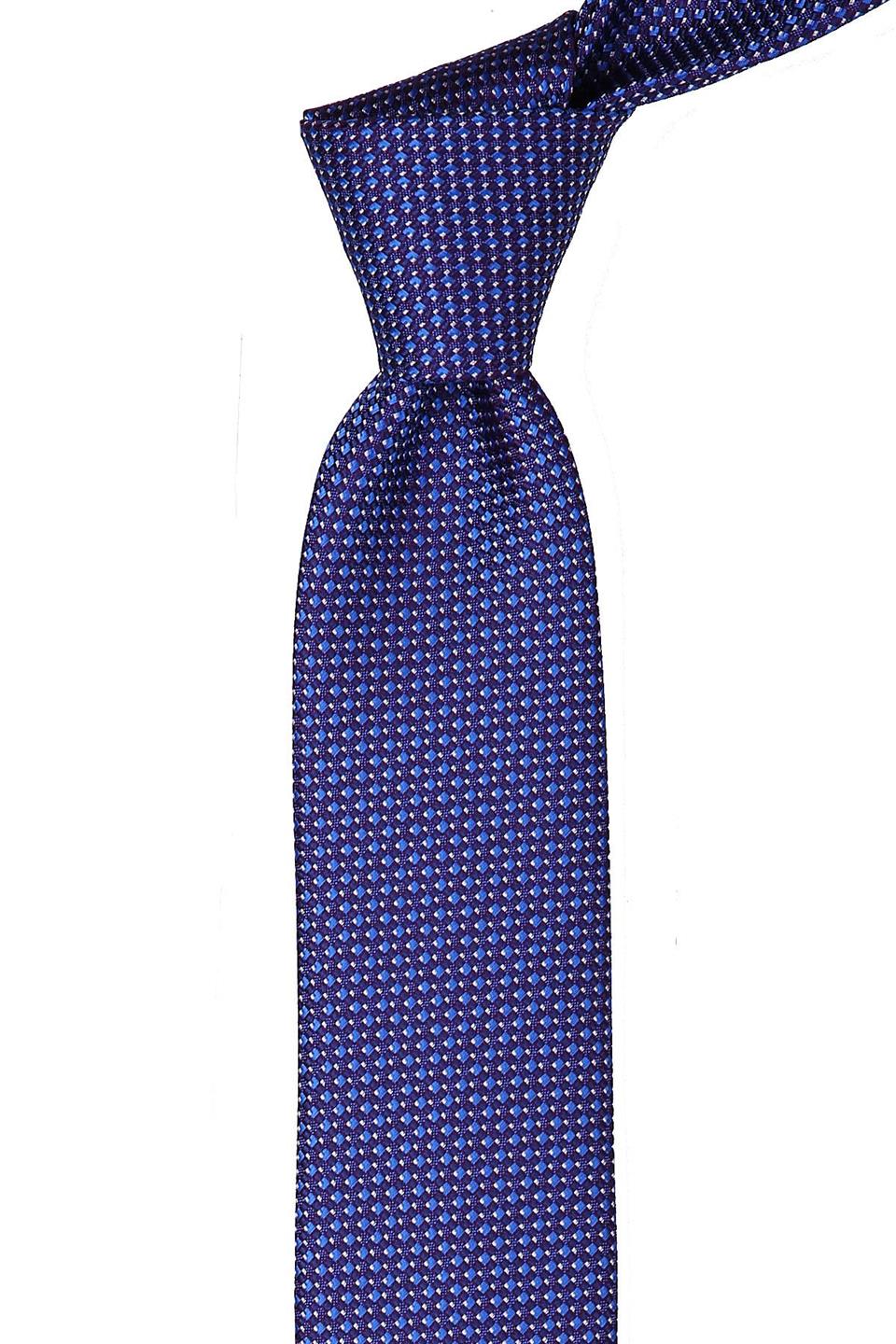 Mürdüm Nokta Desen Slim Kravat SK7334