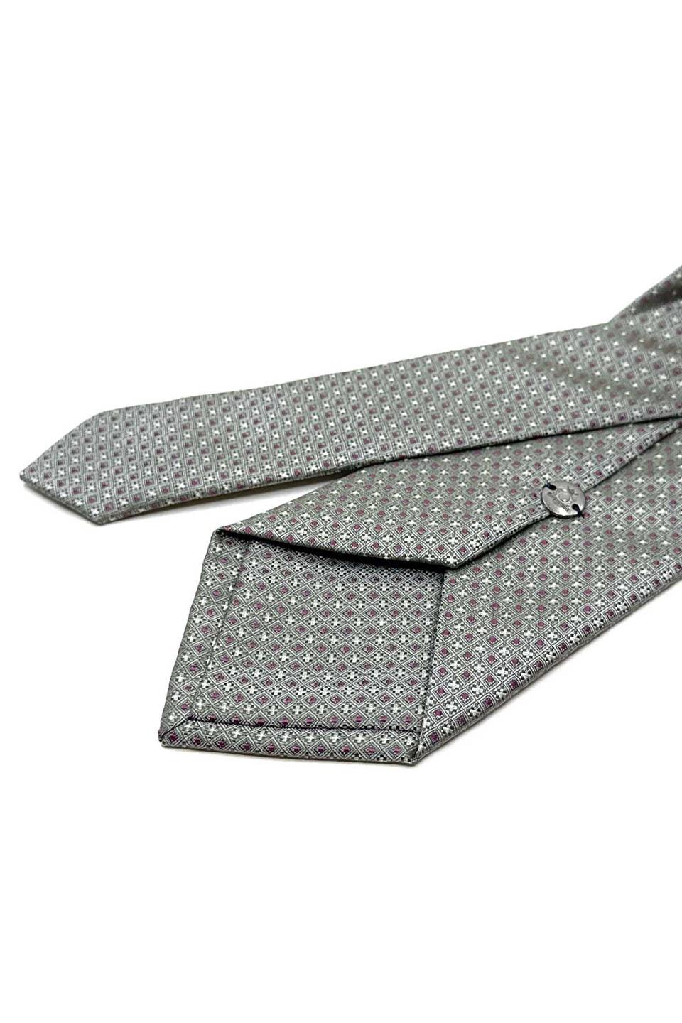 Nefti Nokta Desen Mendilli Klasik Kravat KK12900