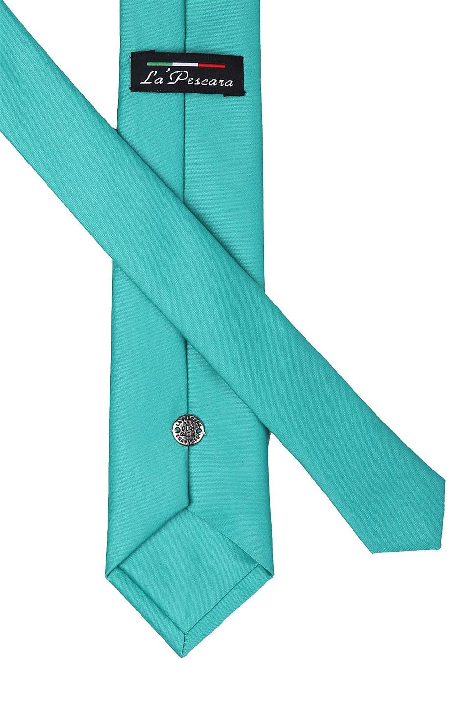 Nehir Yeşili Düz Slim Saten Kravat SK4511