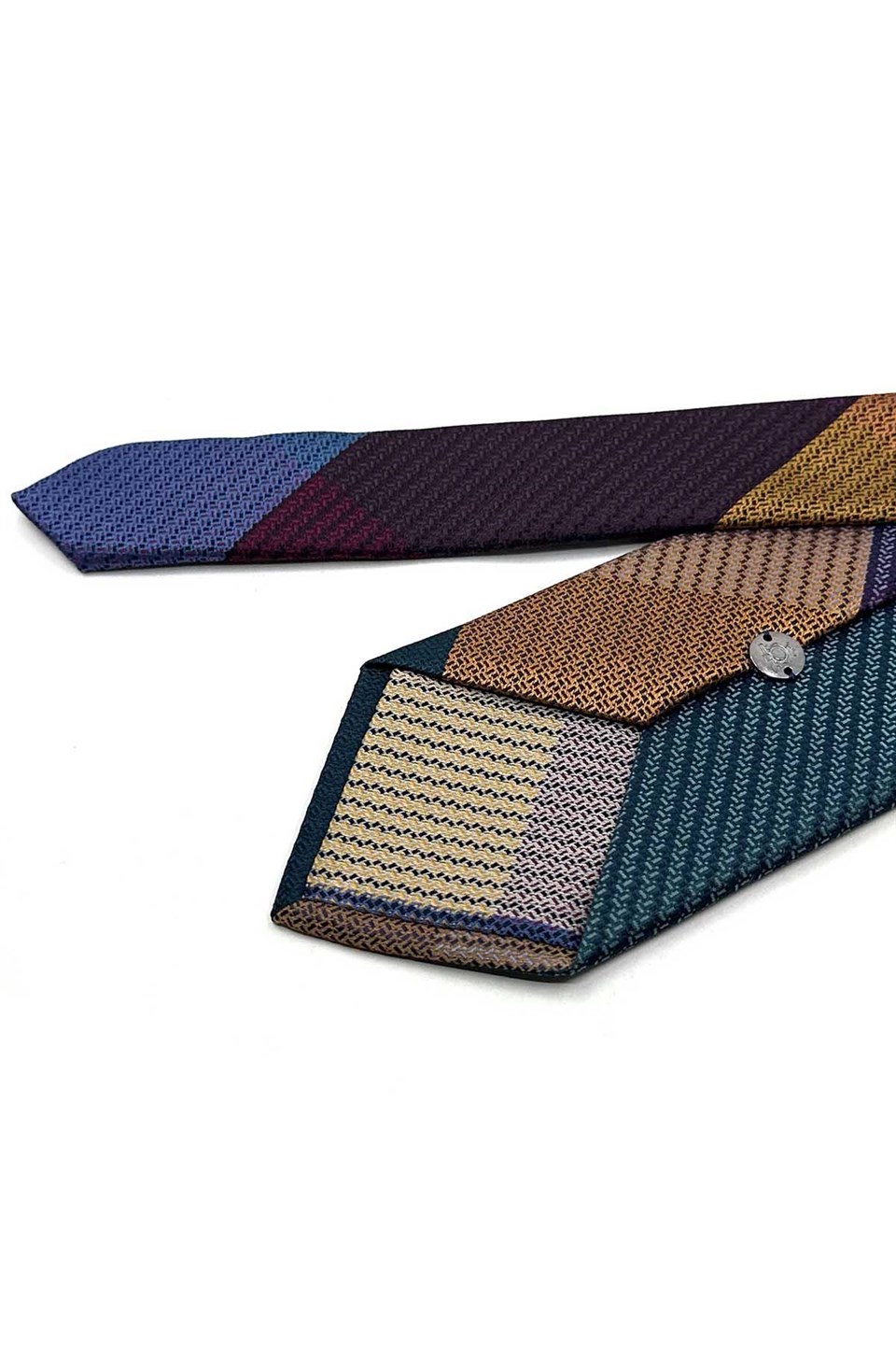 Nokta Desen Patchwork Klasik Kravat KK13818