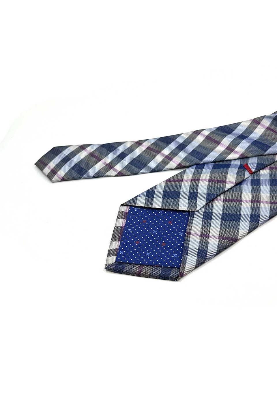Ogliastro Style Çok Renkli İtalyan İpek Kravat İK2169