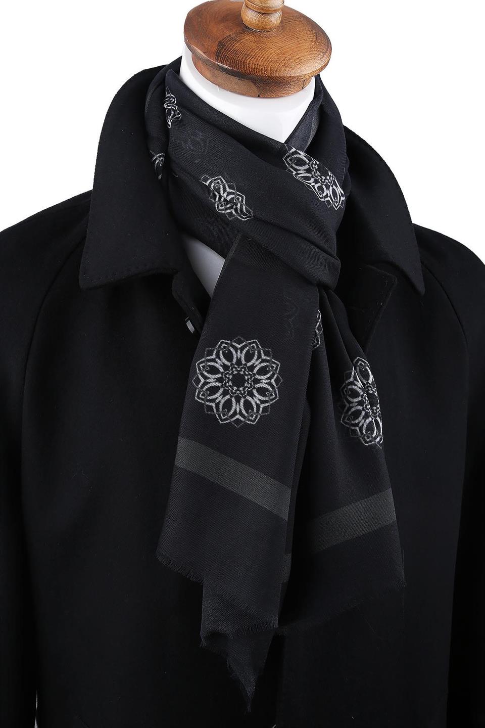 Orchard Style Siyah İtalyan Modal Kaşkol MDL38