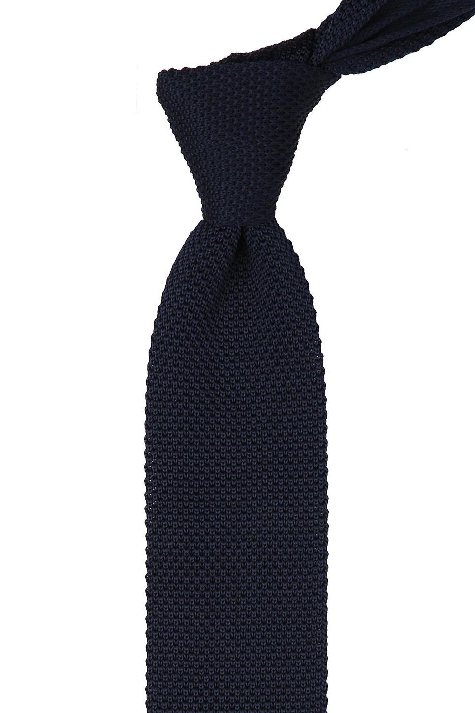 Örgü Lacivert Kravat 8009