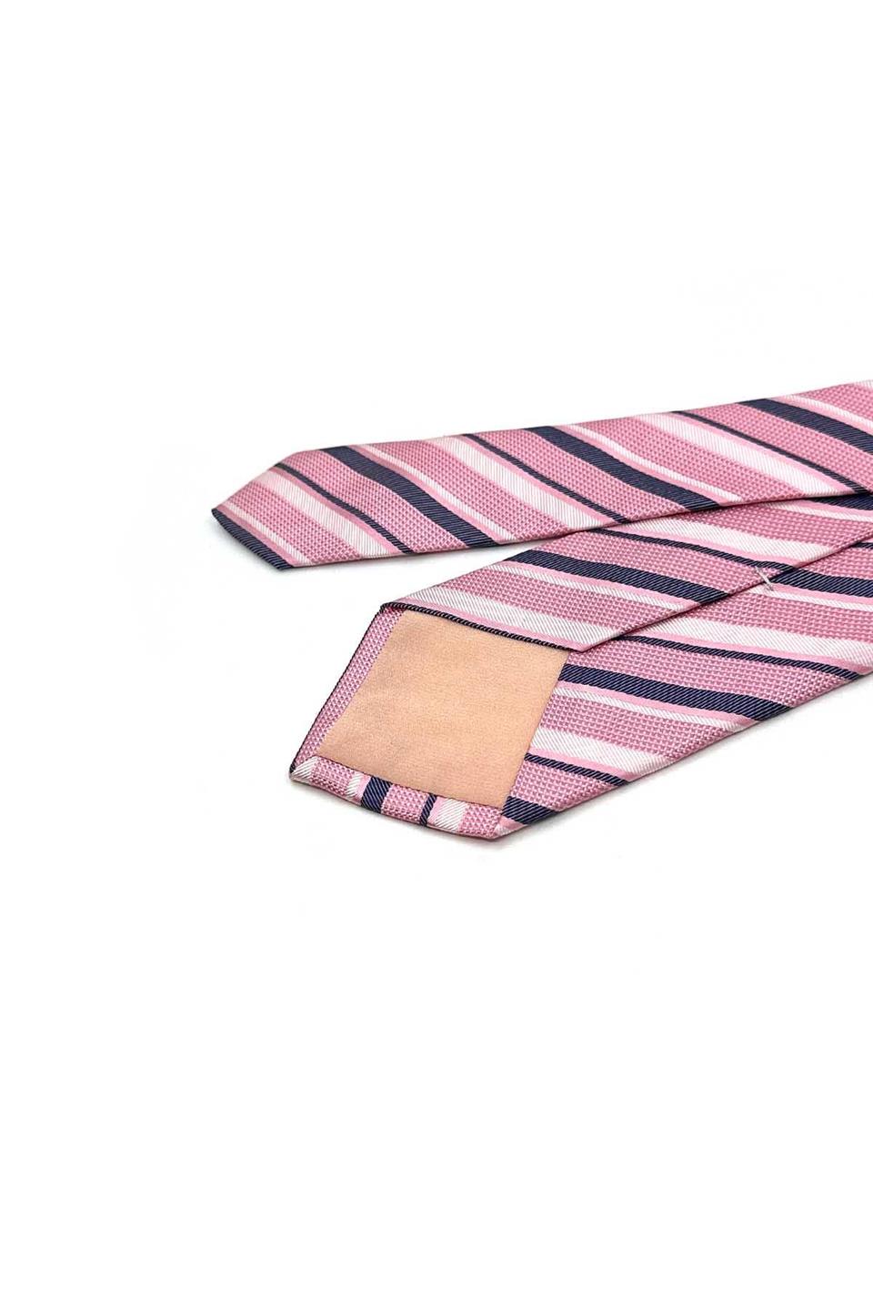 Orniccu Style Pembe İtalyan İpek Kravat İK2165
