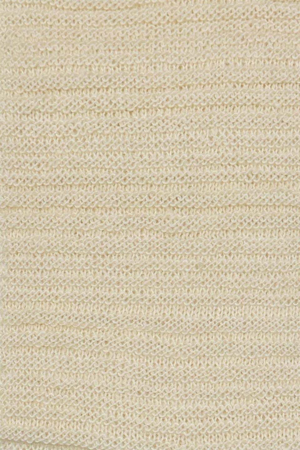 Osceola Style Krem Örgü Wool Kaşkol K466