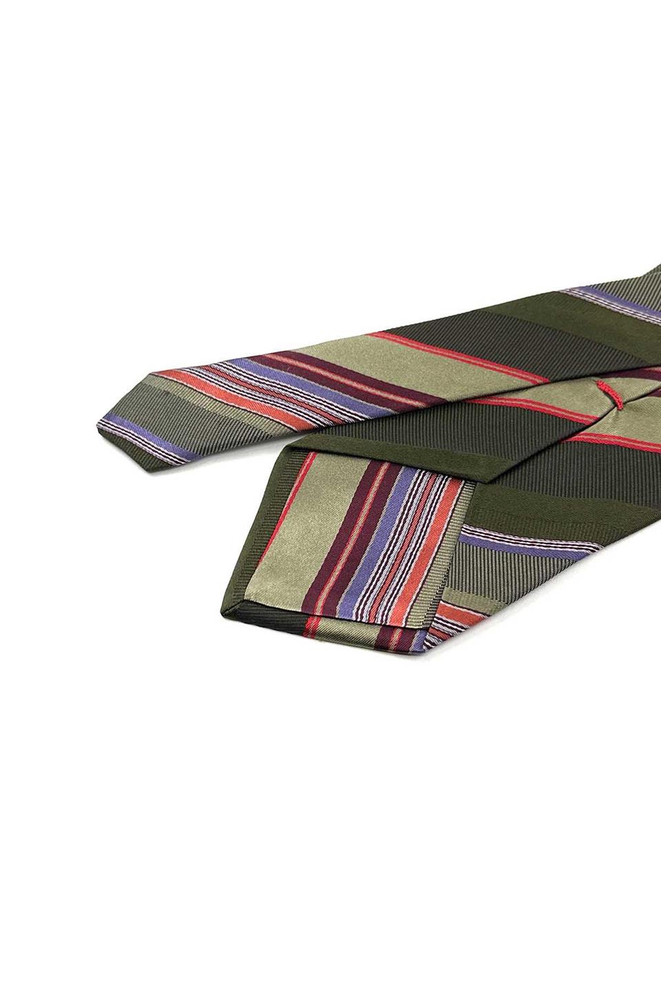 Ozieri Style Yeşil İtalyan İpek Kravat İK2059