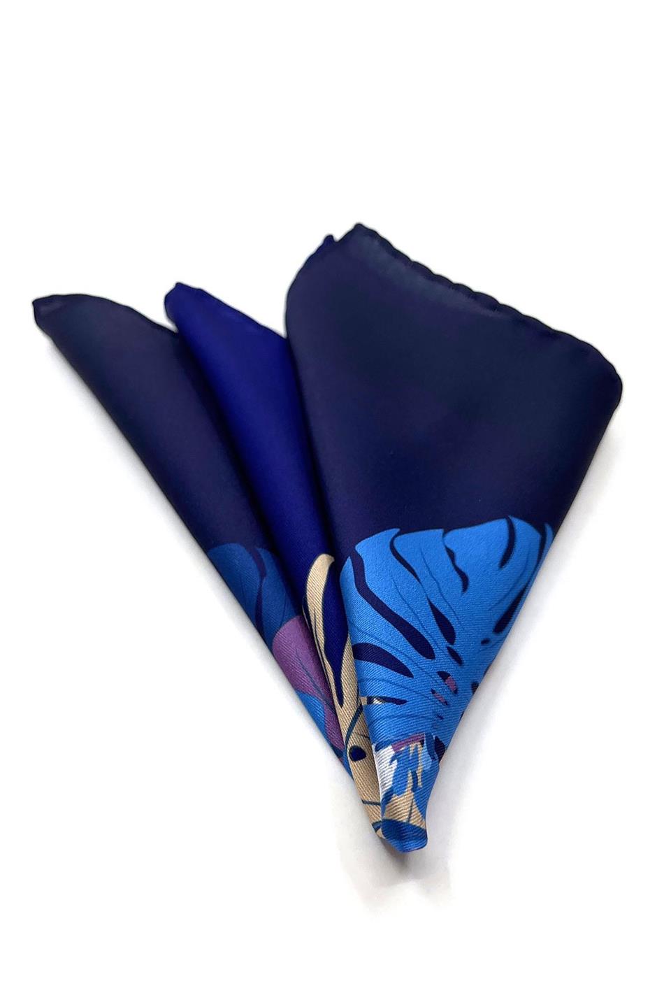 Parlement Çiçek Desen Erkek Cep Mendili SPS540-10