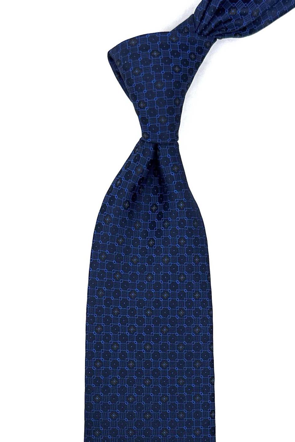 Parlement Küçük Desen Mendilli Klasik Kravat KK12416