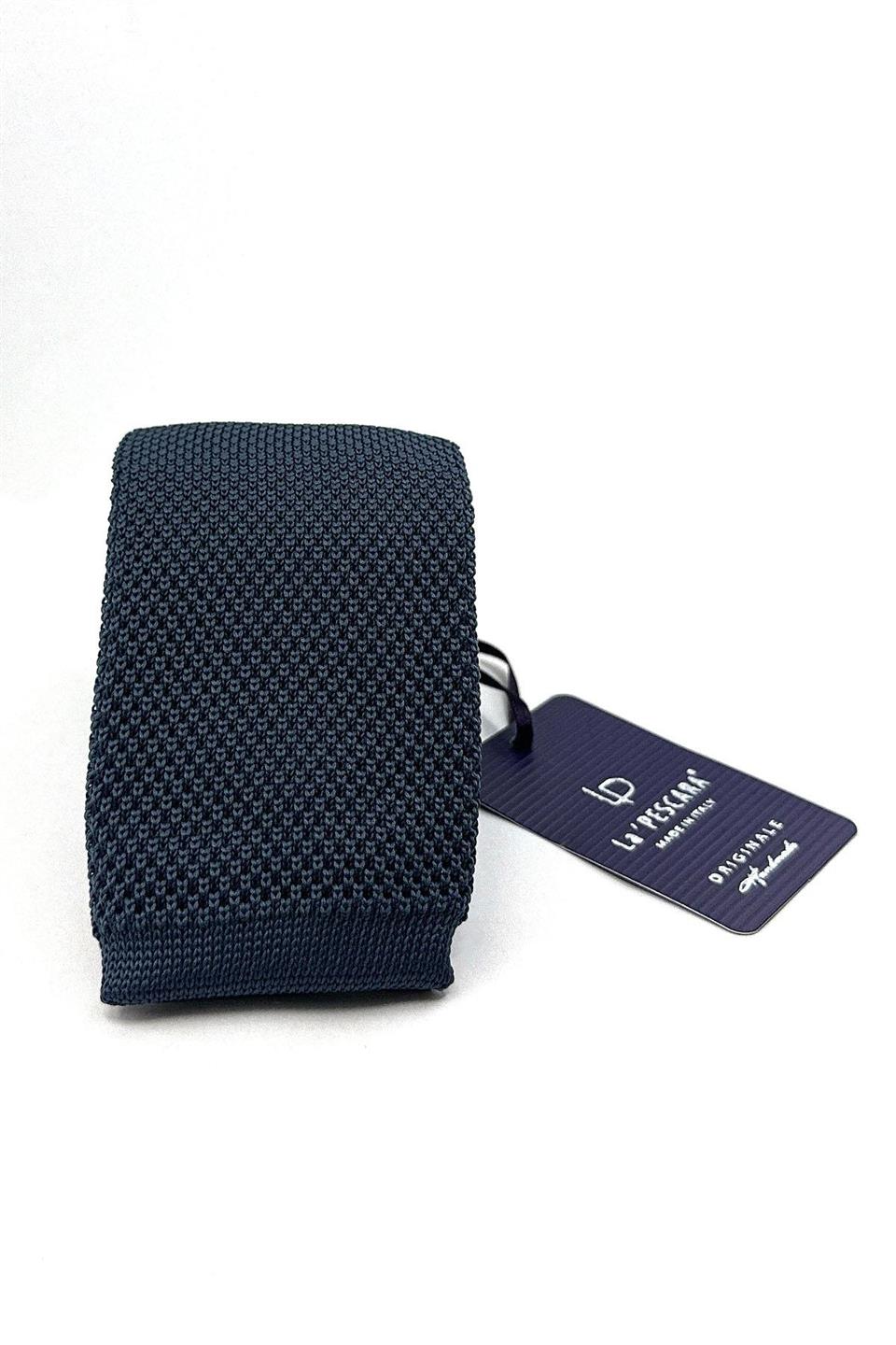 Pasifik Mavisi Düz Örgü Kravat ÖR8350