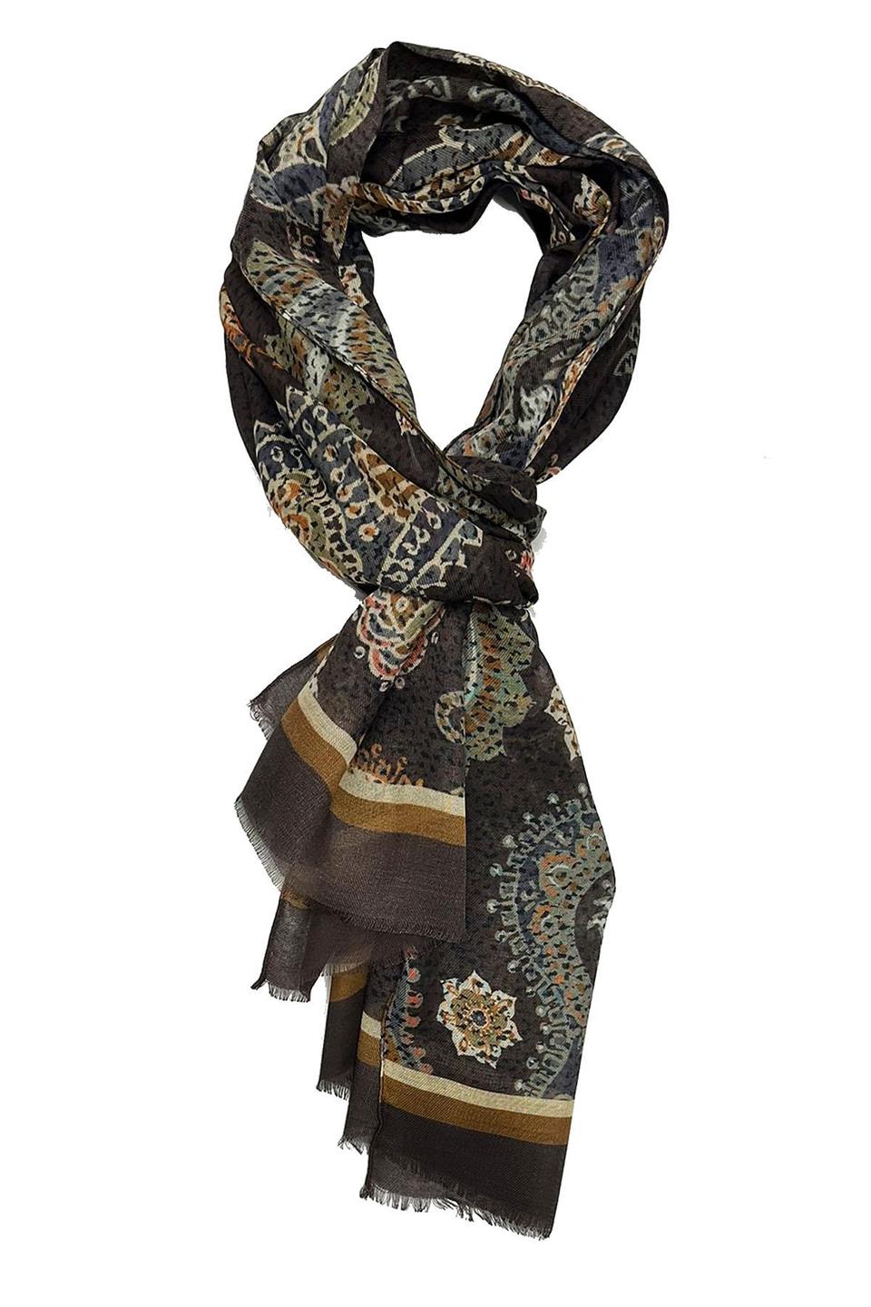 Pell Style Kahverengi İtalyan Modal Kaşkol MDL29
