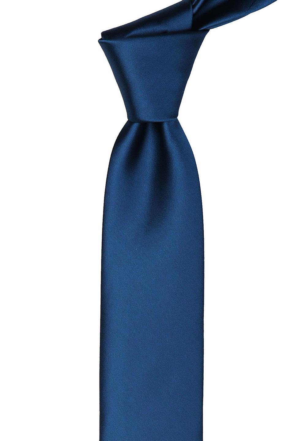 Petrol Mavisi Saten Slim Kravat ST4012