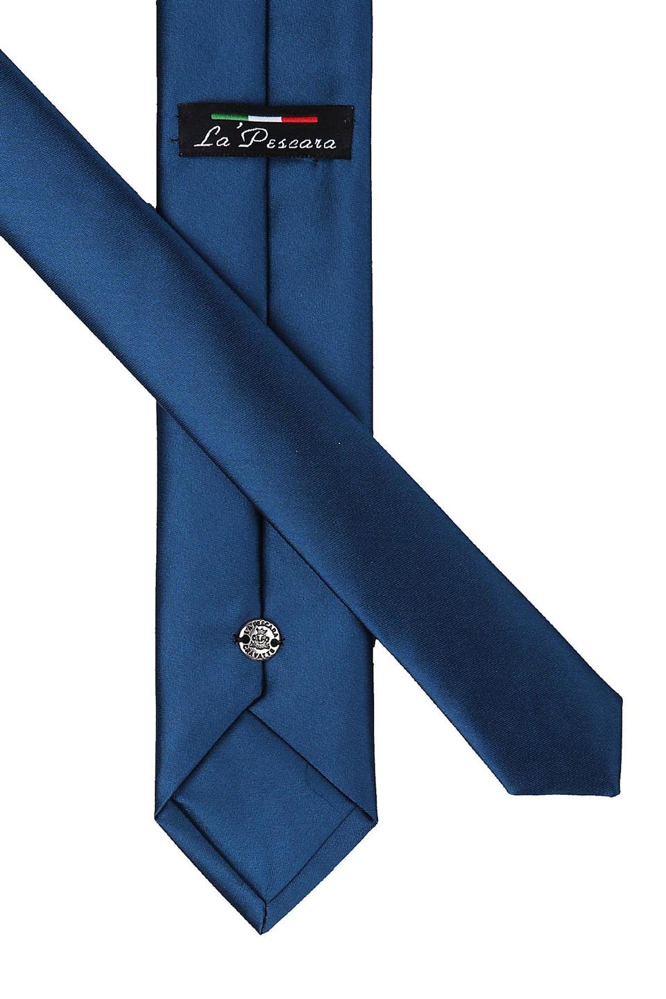 Petrol Mavisi Saten Slim Kravat ST4012