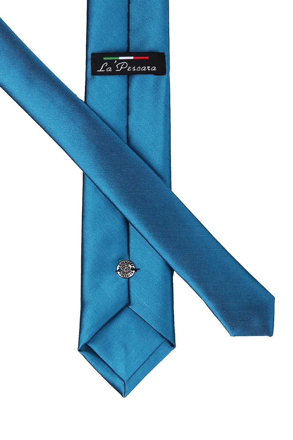 Petrol Yeşili Düz Slim Kravat SK4502