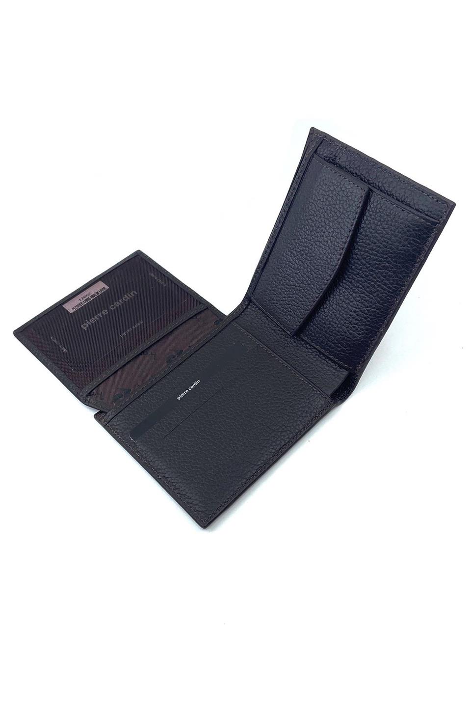 Pierre Cardin Kahverengi Flother Analin Erkek Cüzdan 12662KR