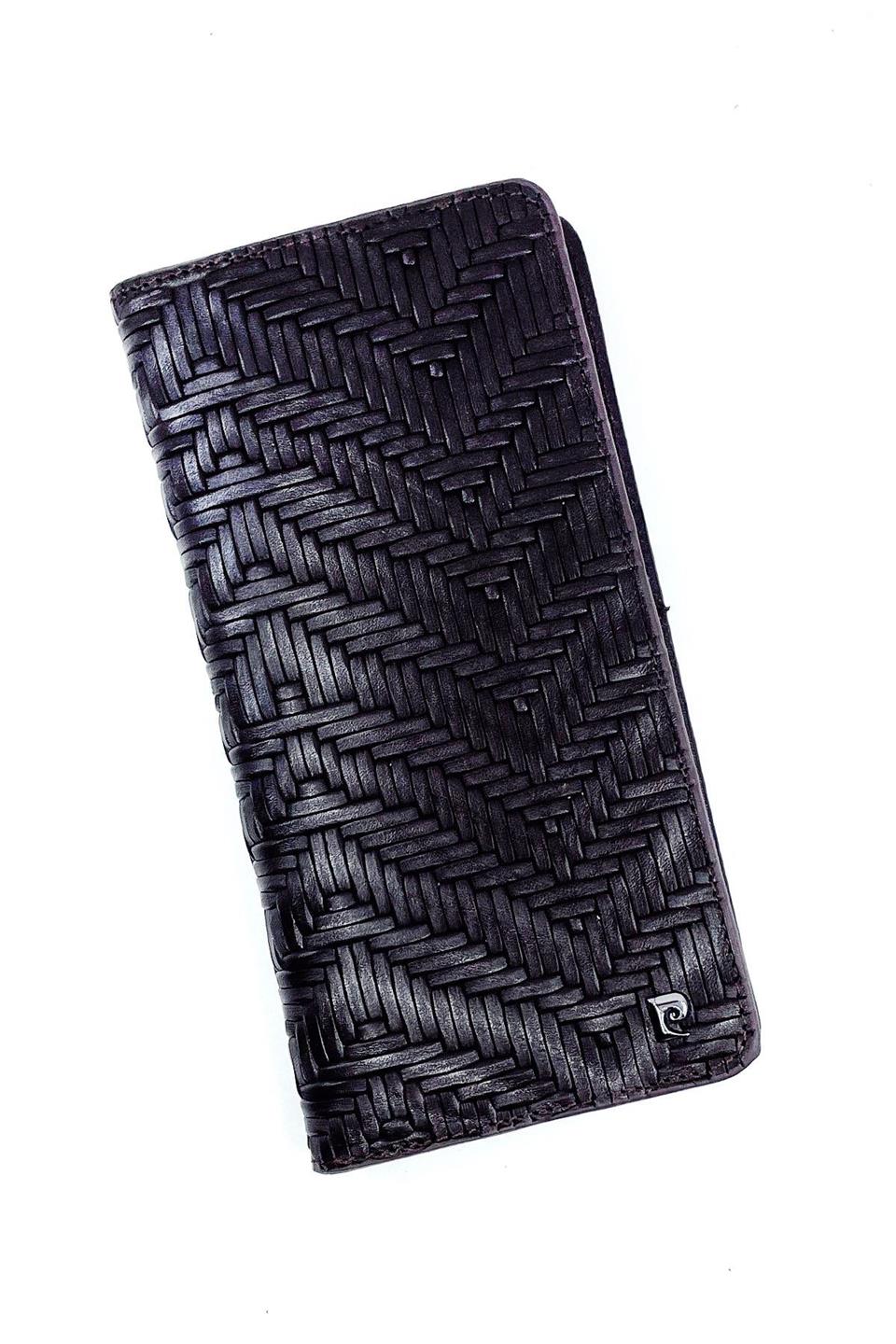 Pierre Cardin Kahverengi Lüks Örme Erkek Cüzdan 11055KK