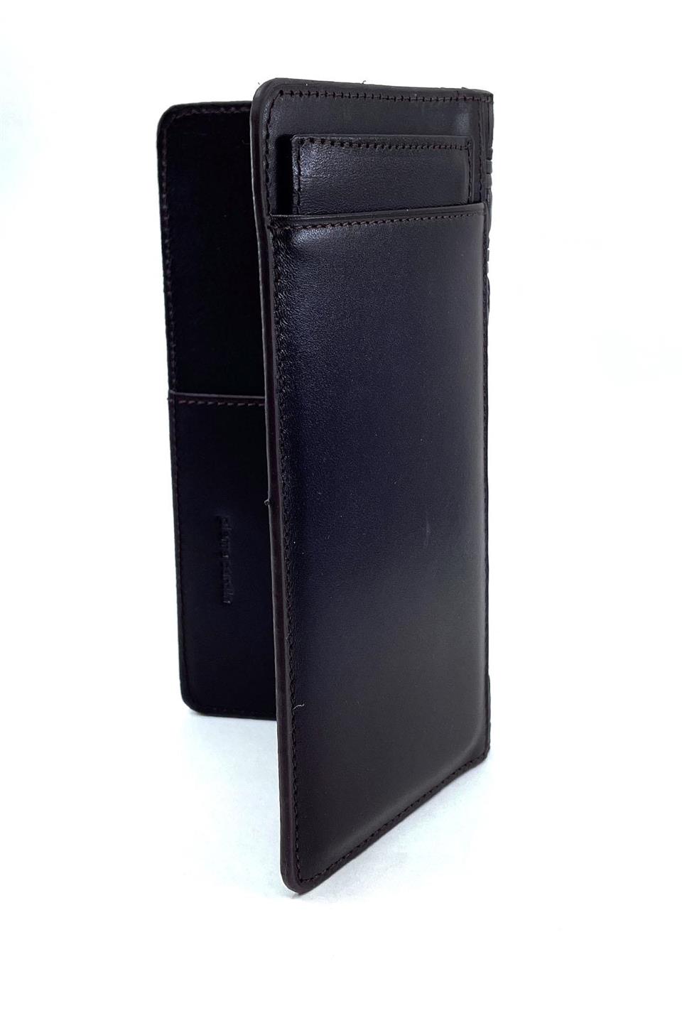 Pierre Cardin Kahverengi Lüks Örme Erkek Cüzdan 11055KK