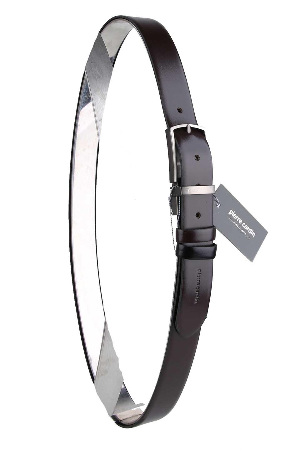 Pierre Cardin Klasik Deri Kahve - Siyah Kemer 2105KS