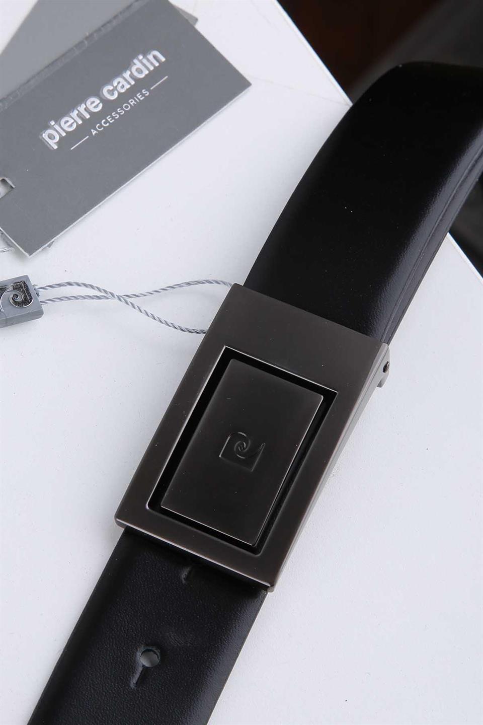 Pierre Cardin Klasik Deri Siyah Kemer 4200S