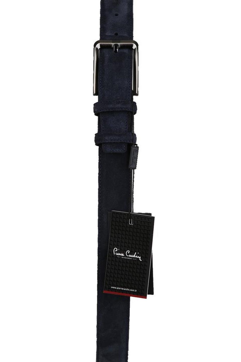 Pierre Cardin Lacivert Süet Erkek Kemer KE30