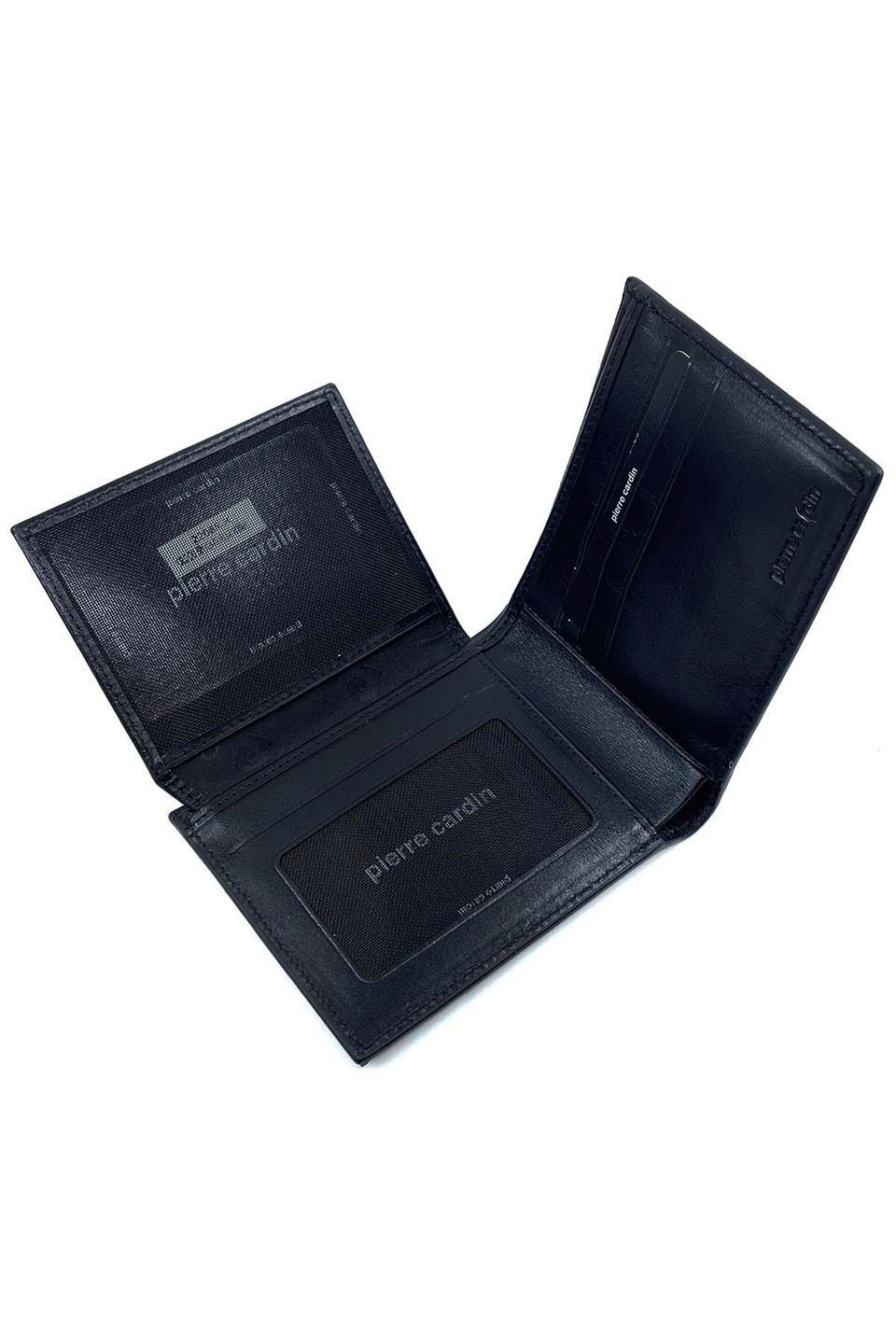 Pierre Cardin Siyah Croco Erkek Cüzdan 22065CROS