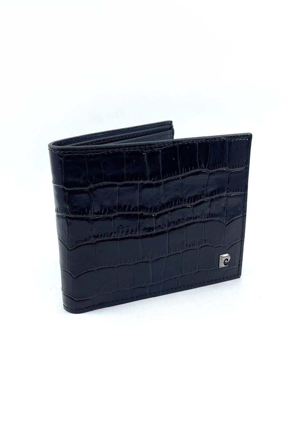 Pierre Cardin Siyah Croco Erkek Cüzdan 22065CROS