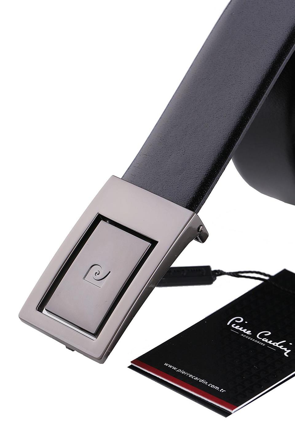 Pierre Cardin Siyah Erkek Kemer KE34