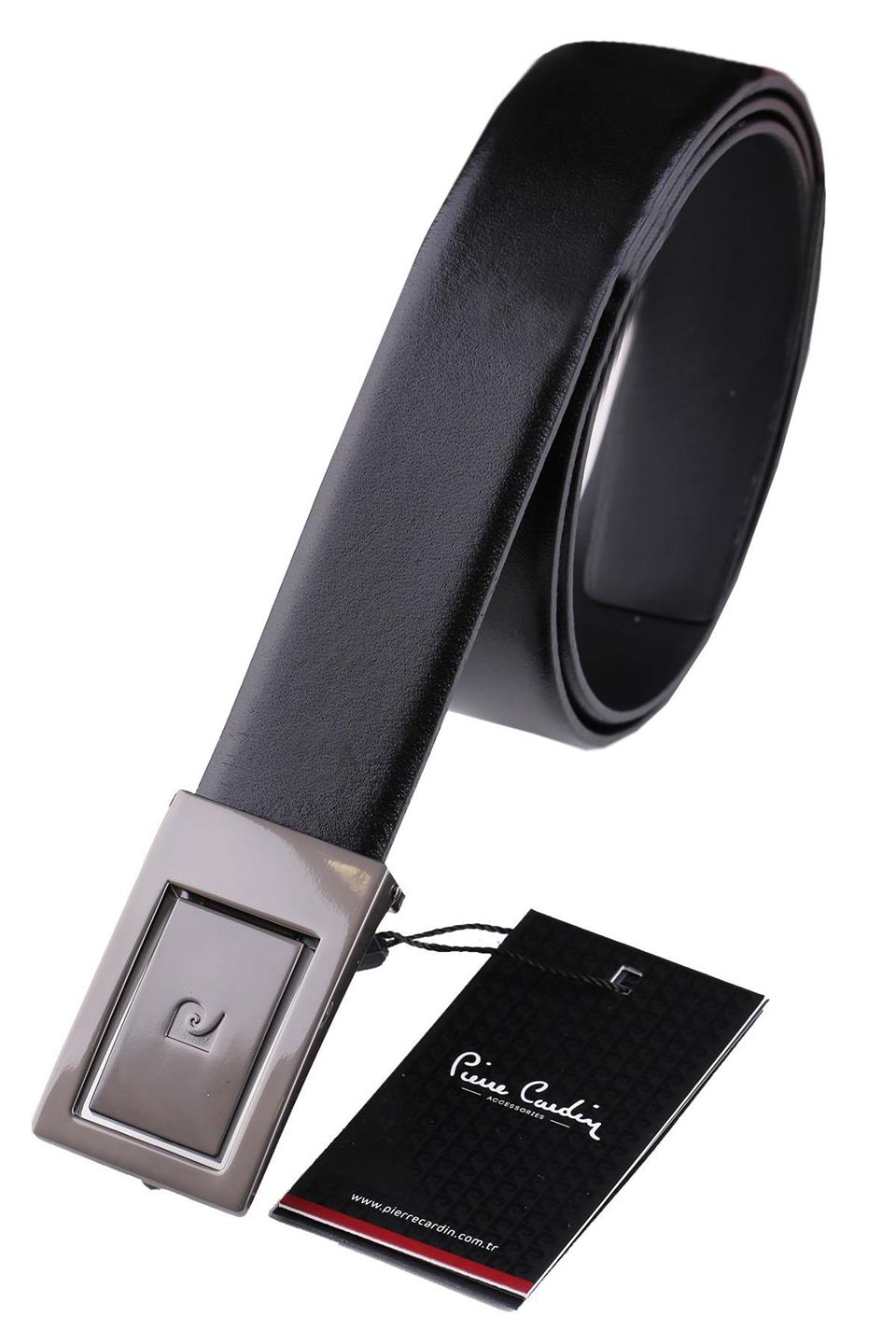 Pierre Cardin Siyah Erkek Kemer KE34