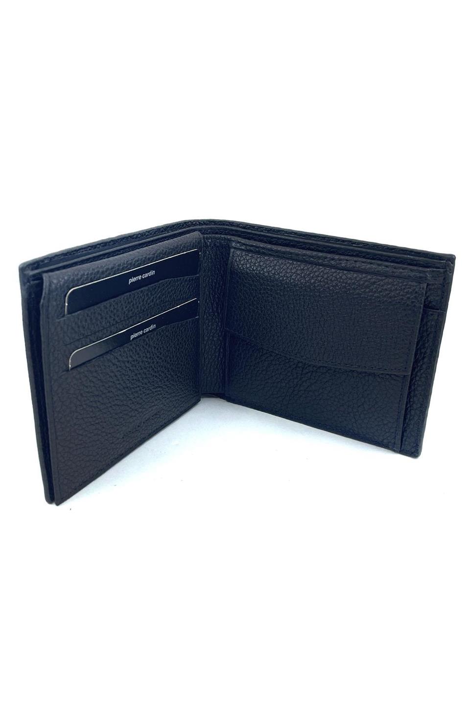 Pierre Cardin Siyah Flother Analin Erkek Cüzdan 12662S