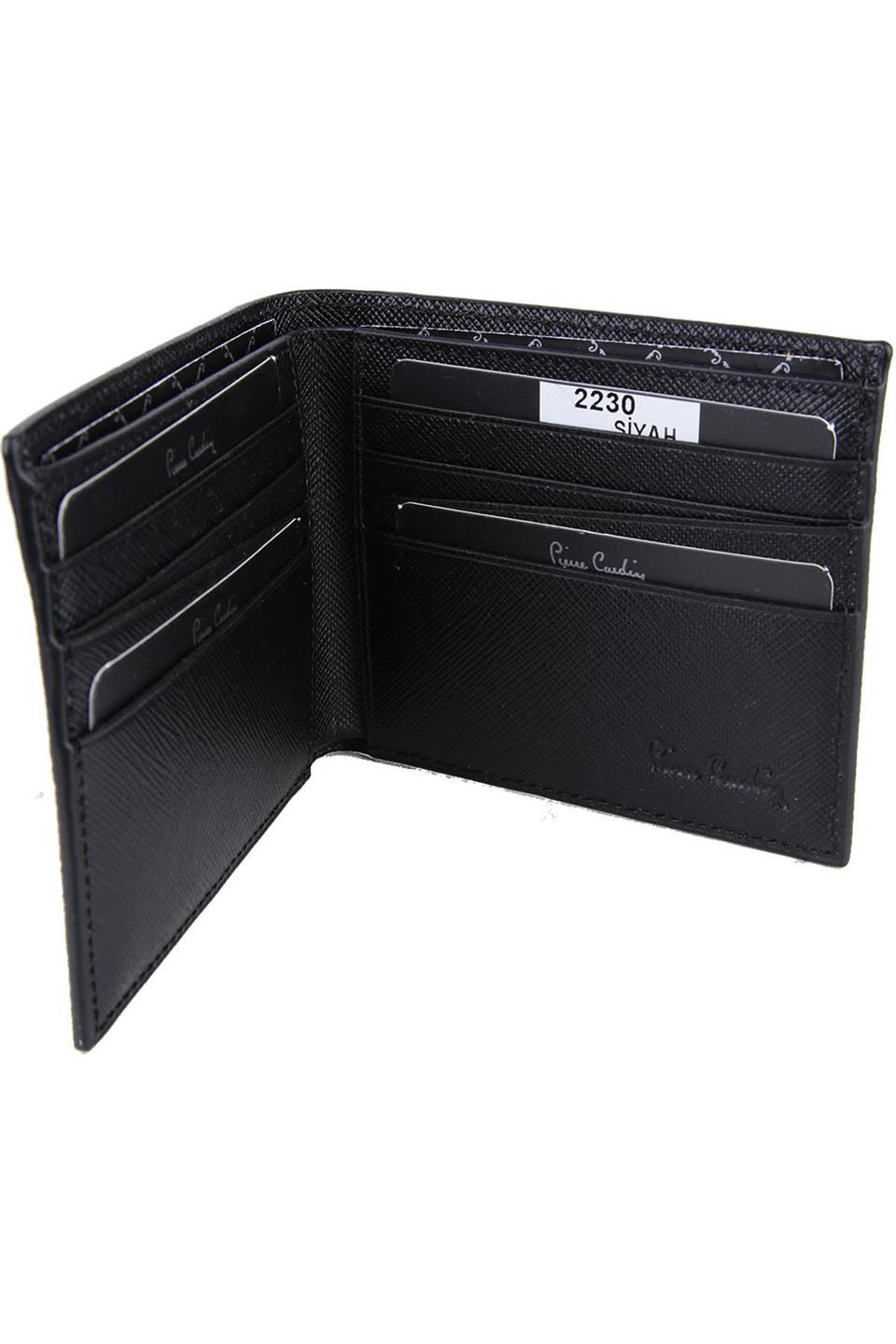 Pierre Cardin Siyah Motif Erkek Cüzdan 2230S