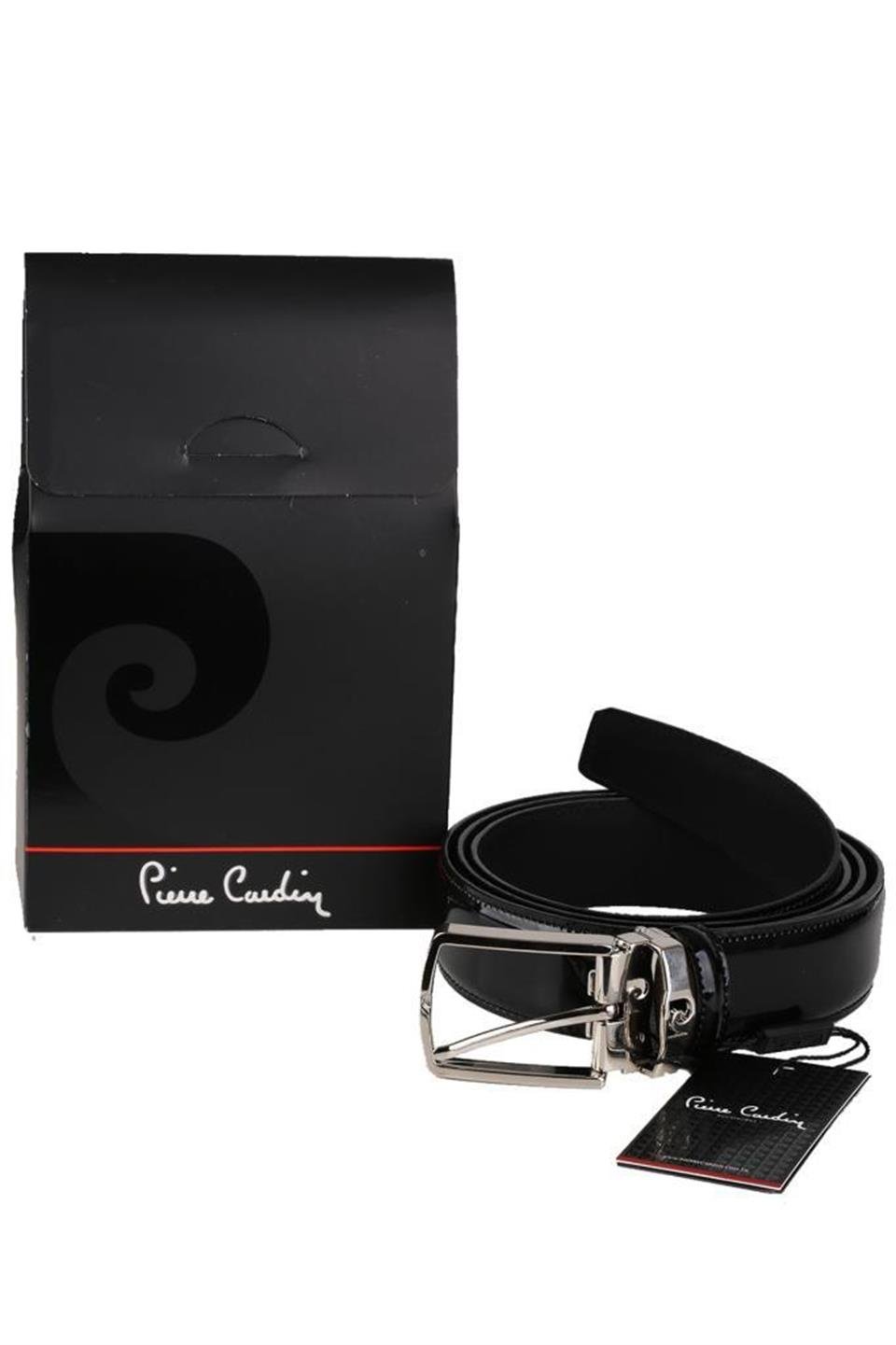 Pierre Cardin Siyah Rugan Erkek Kemer KE22