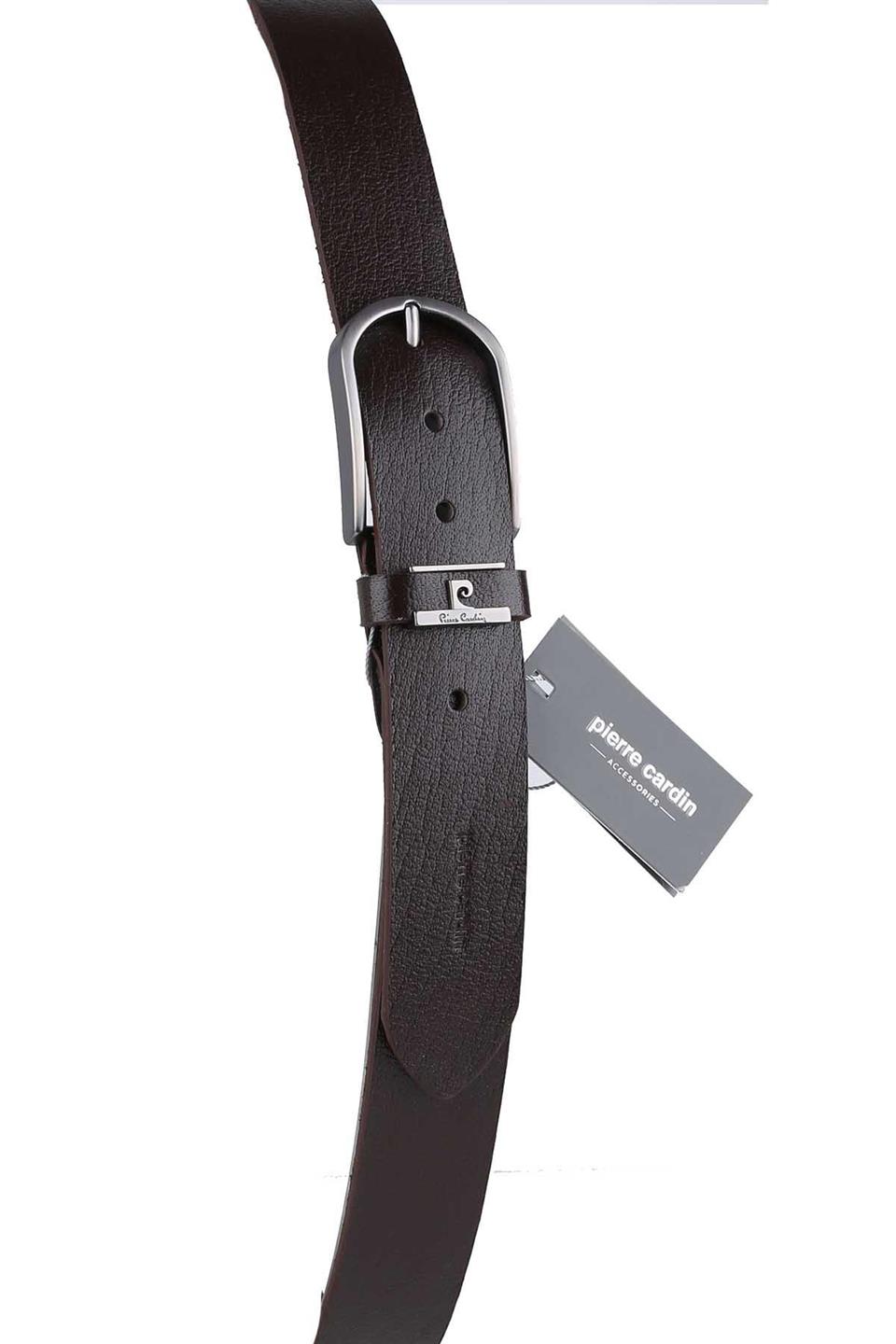 Pierre Cardin Spor Deri Kahverengi Kemer 3101K