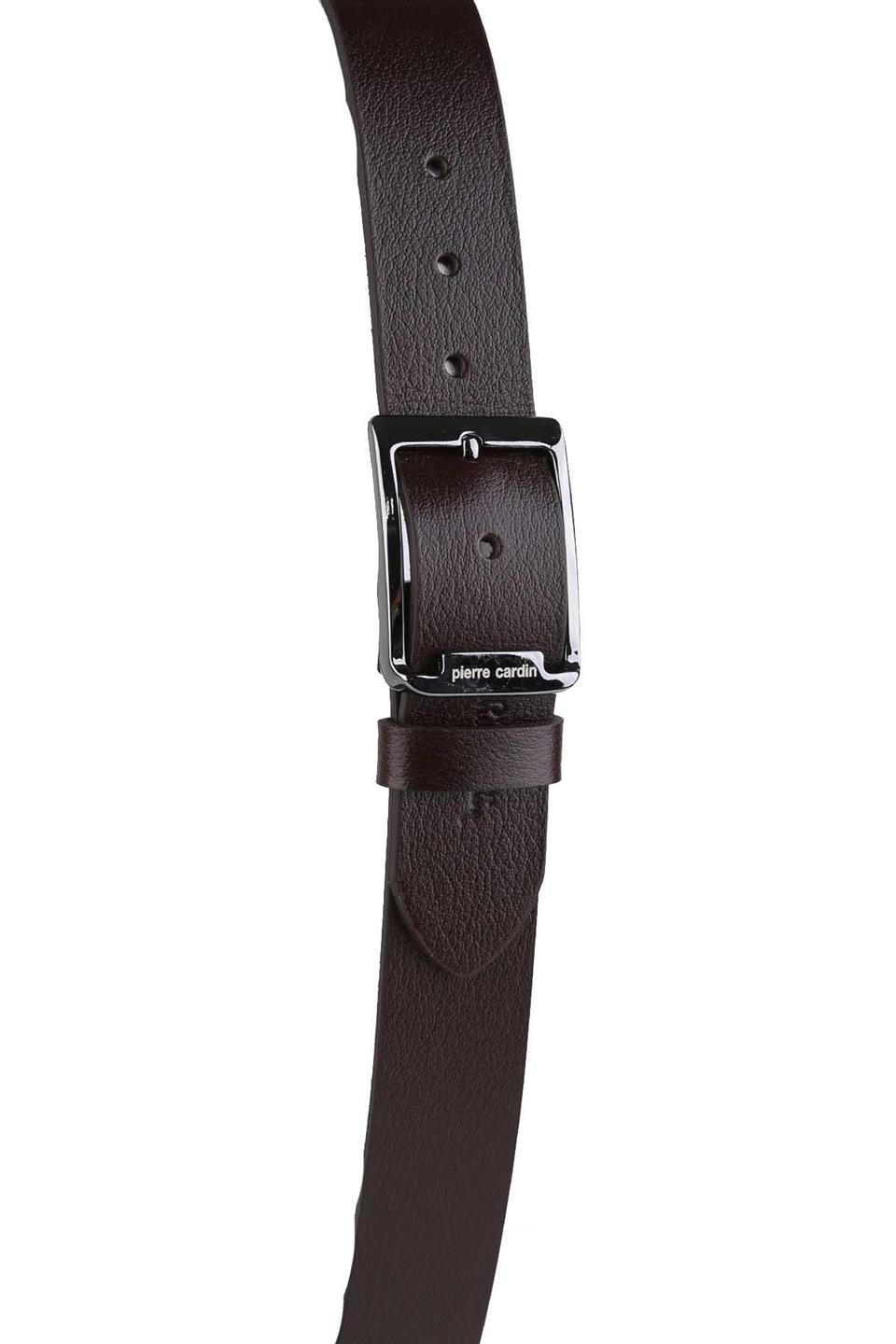 Pierre Cardin Spor Deri Kahverengi Kemer 3100K