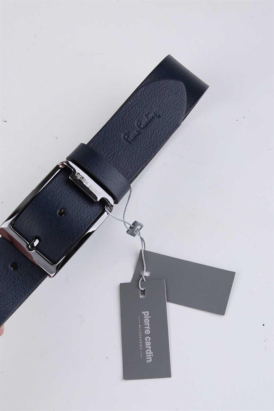 Pierre Cardin Spor Deri Lacivert Kemer 3100L