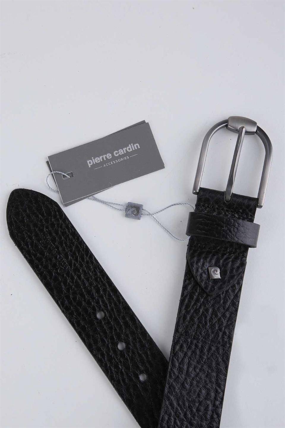 Pierre Cardin Spor Deri Siyah Kemer 3000S