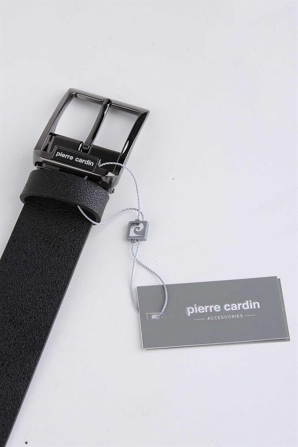 Pierre Cardin Spor Deri Siyah Kemer 3100S