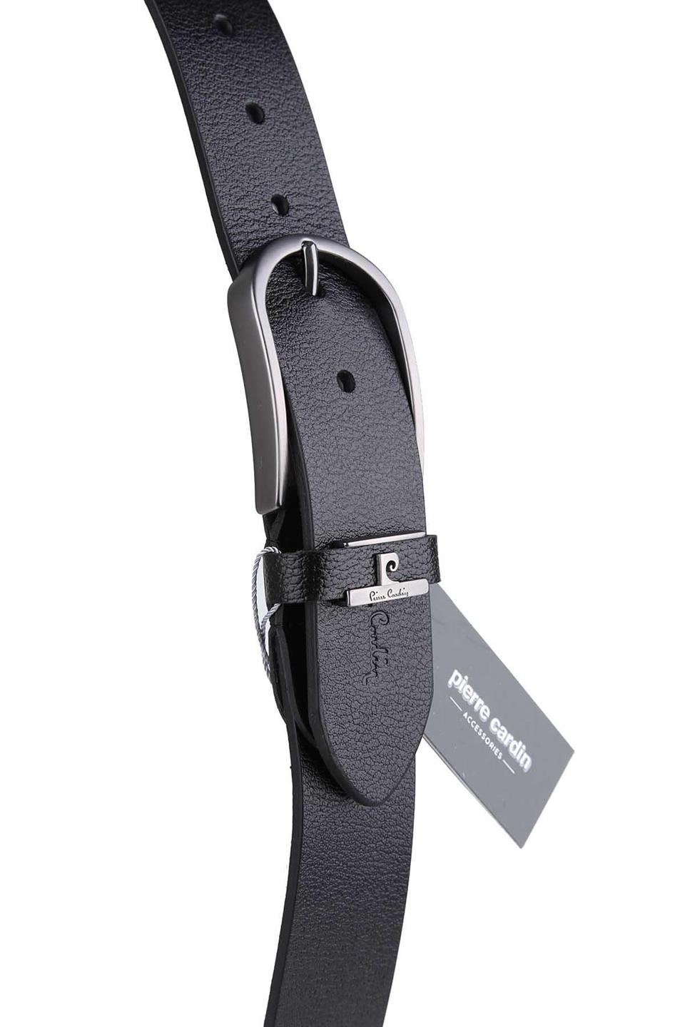 Pierre Cardin Spor Deri Siyah Kemer 3101S