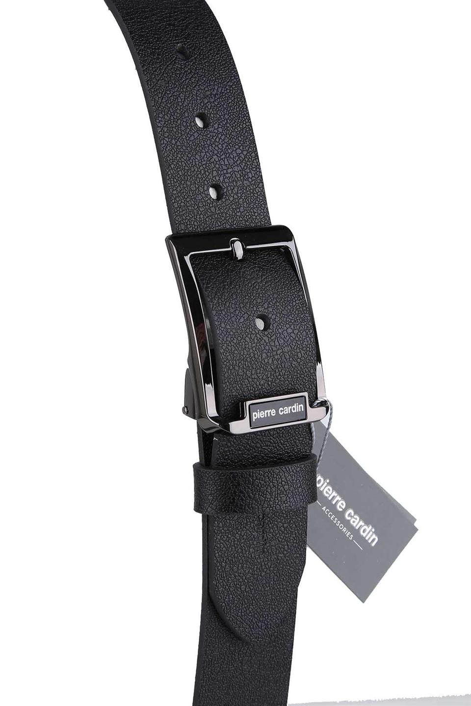 Pierre Cardin Spor Deri Siyah Kemer 3100S