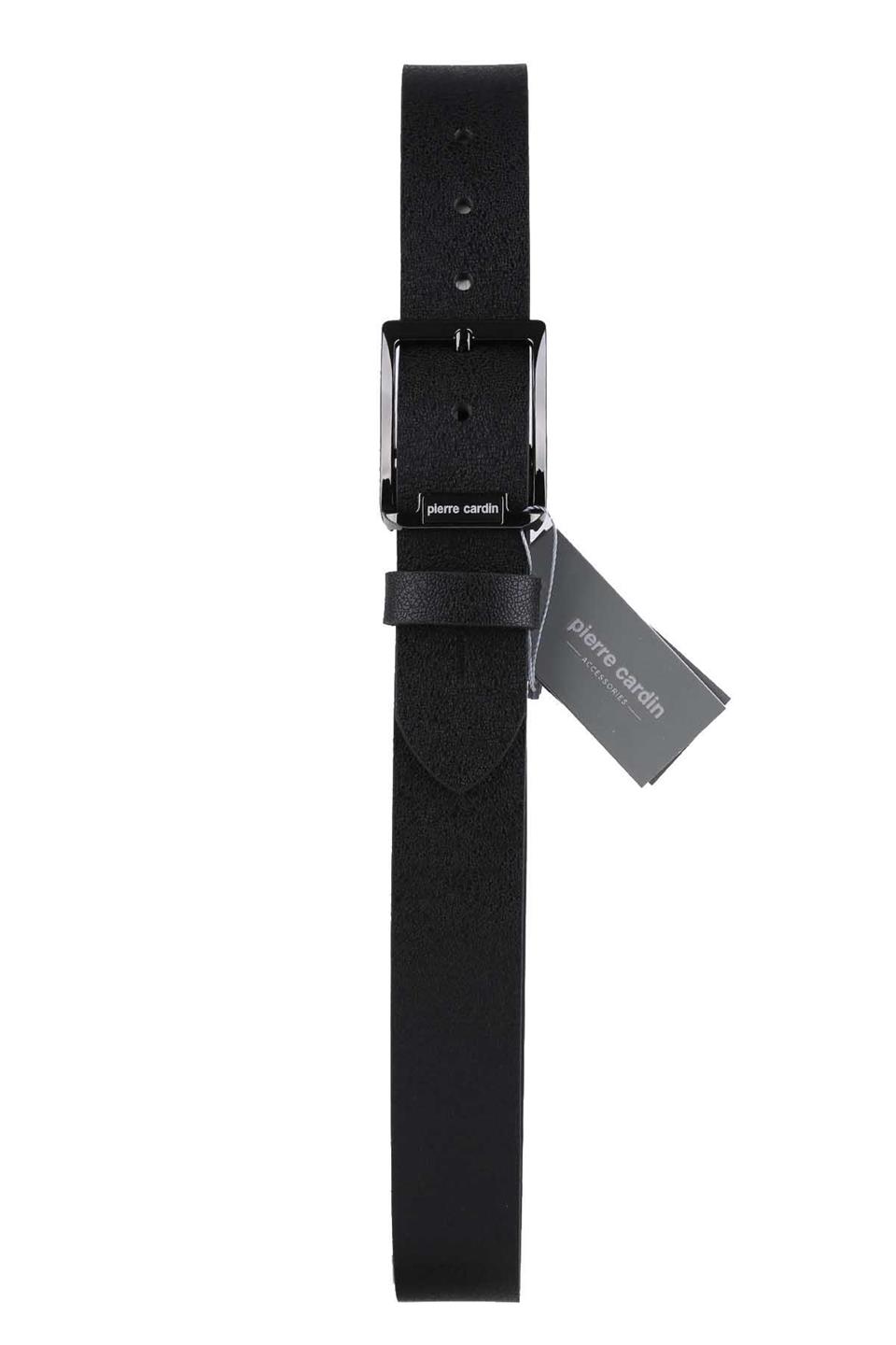 Pierre Cardin Spor Deri Siyah Kemer 3100S