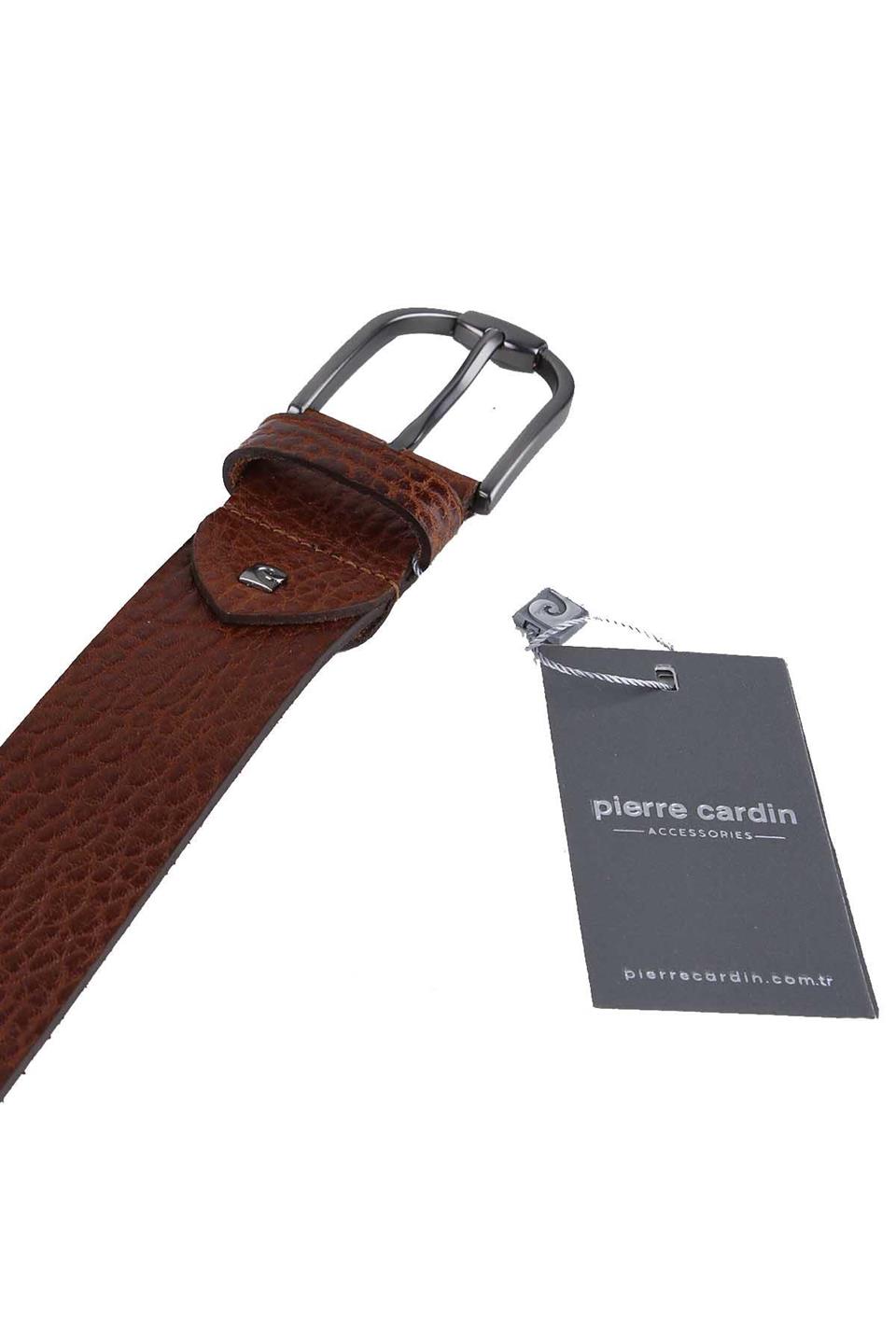 Pierre Cardin Spor Deri Taba Kemer 3000T